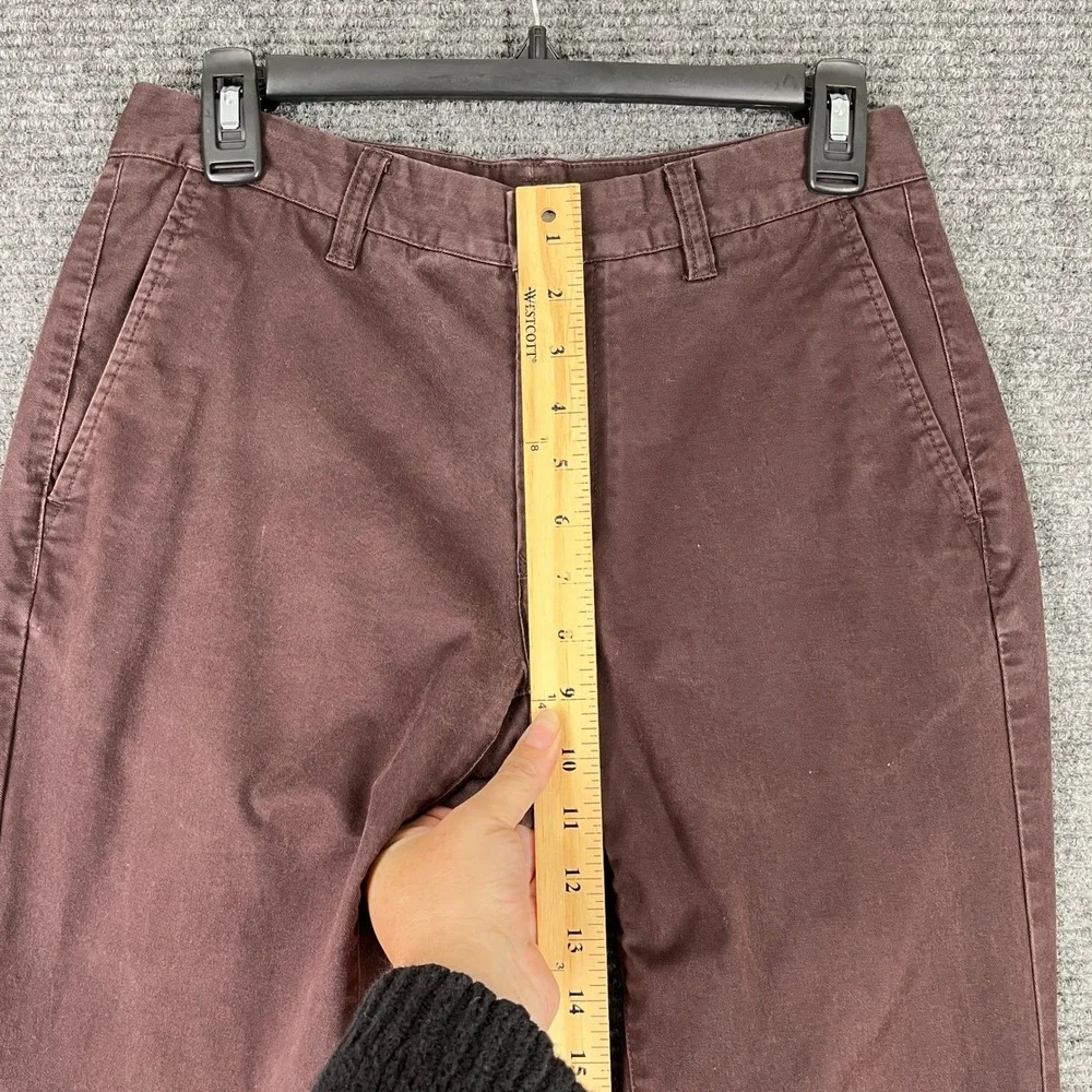 Bonobos Tailored Pants Men‎ 28x31 Slim Modern Minimal Workwear Casual Maroon